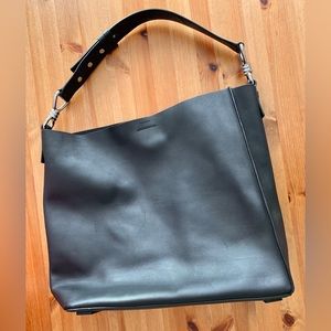 All Saints Leather Tote